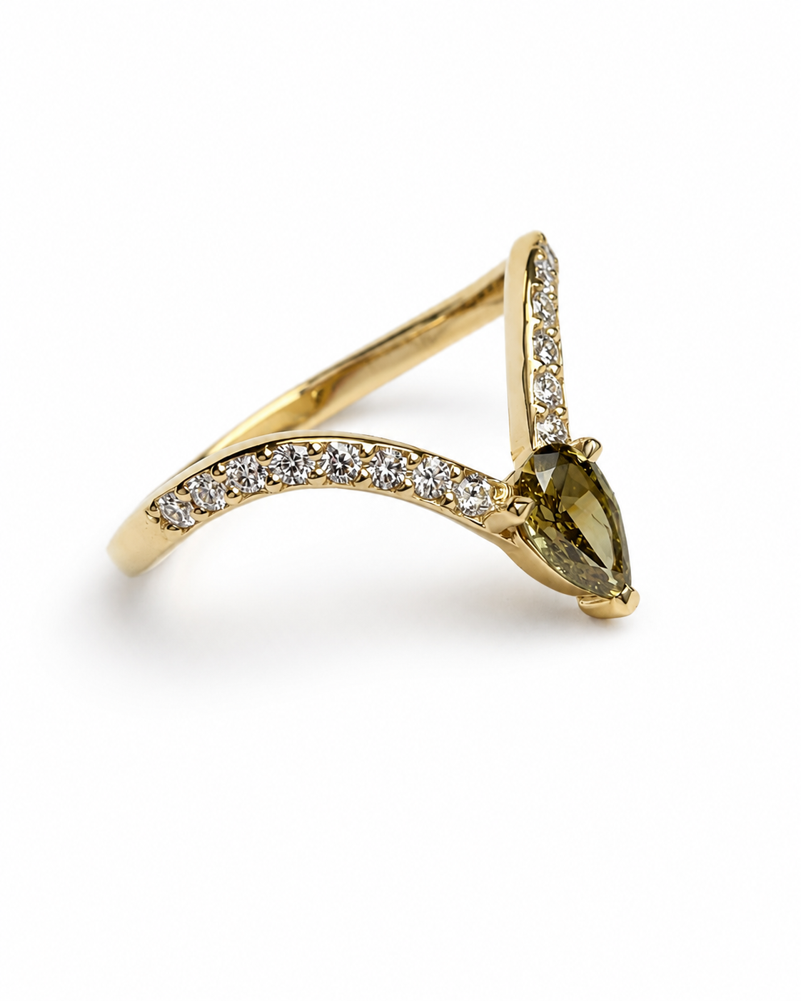 Elara - Natural Fancy Color Diamond Ring