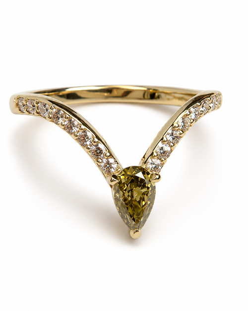 Elara - Natural Fancy Color Diamond Ring