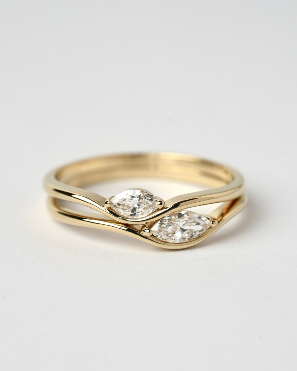 Motion slim 0.10 ct lab diamond in 14K gold