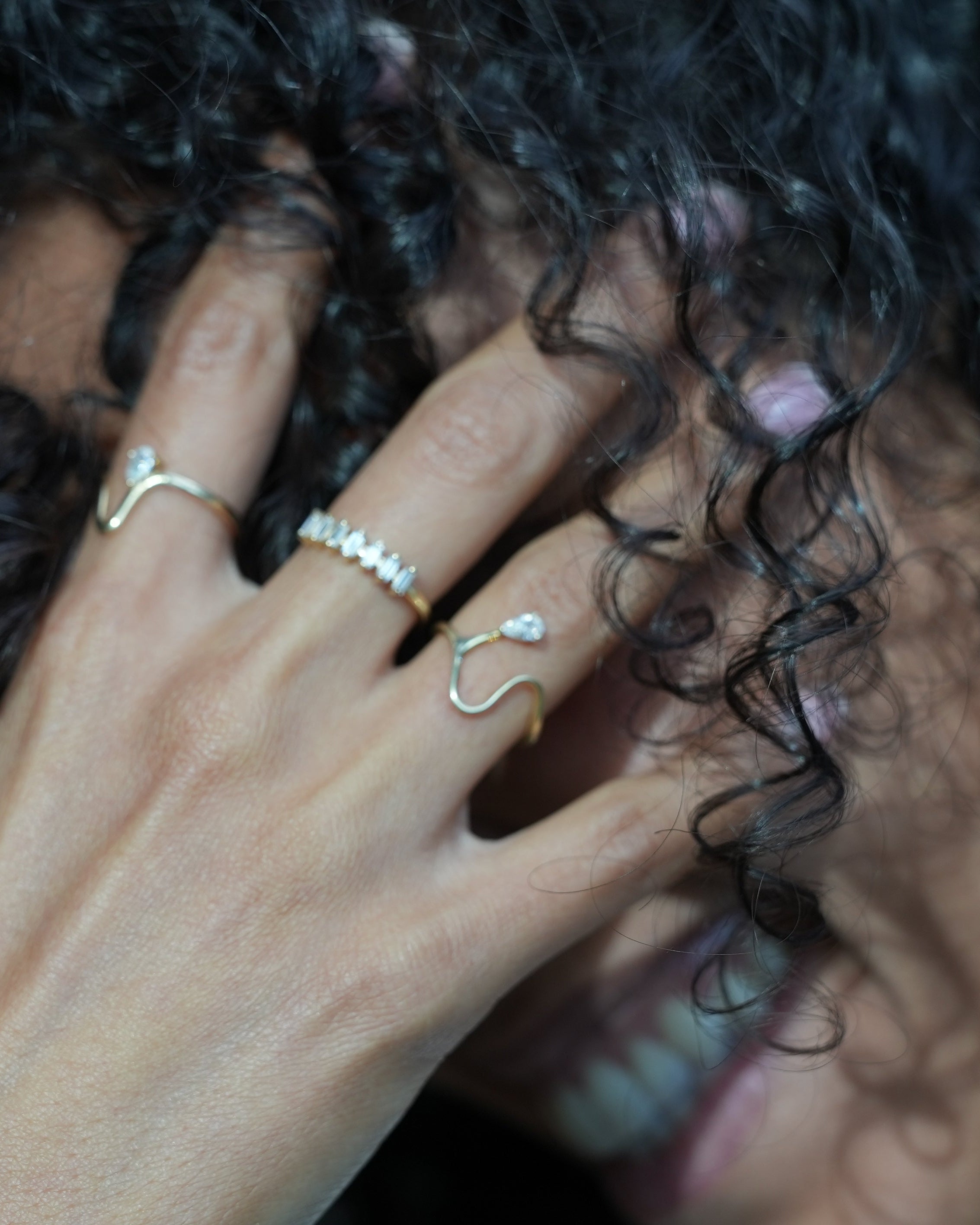 loosy - 14k Gold Ring  Natural  Diamond