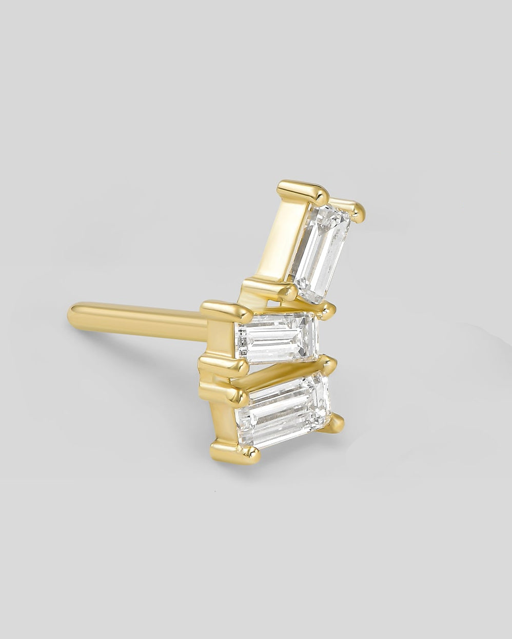 Tael - 14k Gold Earrings Natural Diamonds