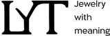 Black 'LYT' logo with 'Jewelry with meaning' text on a white background